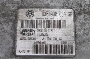 VW POLO IV 1.4 БЛОК УПРАВЛЕНИЯ ДВИГАТЕЛЕМ 036906034GP