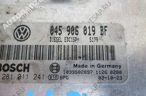 VW POLO IV 9N 1.4 TDI БЛОК УПРАВЛЕНИЯ ДВИГАТЕЛЕМ 045906019BF