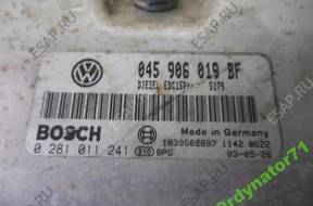 VW POLO IV 9N1.4 TDI БЛОК УПРАВЛЕНИЯ ДВИГАТЕЛЕМ 045906019BF