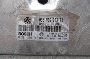 VW POLO LIFT 1.4 MPI  БЛОК УПРАВЛЕНИЯ ДВИГАТЕЛЕМ 030906032BD