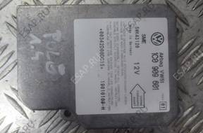 VW POLO МОДУЛЬ БЛОК УПРАВЛЕНИЯ ПОДУШЕК AIRBAG 1C0909601