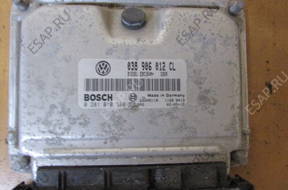 VW SEAT AUDI 1.9 TDI БЛОК УПРАВЛЕНИЯ ДВИГАТЕЛЕМ 038906012CL