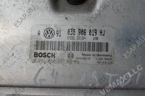 VW SEAT AUDI SKODA БЛОК УПРАВЛЕНИЯ ДВИГАТЕЛЕМ 038906019HJ