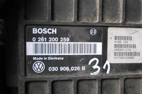 VW SEAT БЛОК УПРАВЛЕНИЯ 0261200259 030906026B