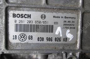 VW SEAT БЛОК УПРАВЛЕНИЯ 0261200650/651 030906026AB