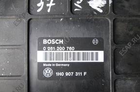 VW SEAT БЛОК УПРАВЛЕНИЯ 0261200760 1H0907311F