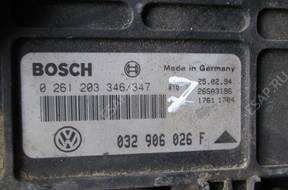 VW SEAT БЛОК УПРАВЛЕНИЯ 0261203346/347 032906026F
