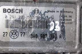 VW SEAT БЛОК УПРАВЛЕНИЯ 0261203591/592 3A0907311A