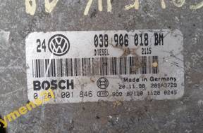 VW SEAT БЛОК УПРАВЛЕНИЯ 038906018BM 0281001846