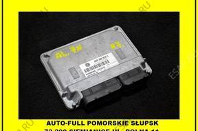 VW SEAT БЛОК УПРАВЛЕНИЯ 03D906032C 5WP4012405 1.2
