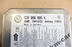 VW SEAT SKODA 02-08 СЕНСОР ПОДУШЕК 1C0909605K 08