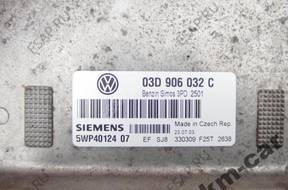 VW SEAT SKODA 1.2 БЛОК УПРАВЛЕНИЯ ДВИГАТЕЛЕМ 03D906032C