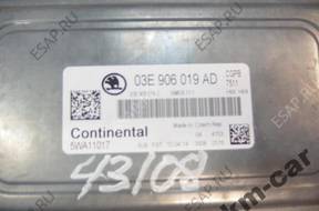 VW SEAT SKODA 1.2 БЛОК УПРАВЛЕНИЯ ДВИГАТЕЛЕМ 03E906019AD