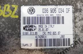 VW SEAT SKODA 1.4 16V БЛОК УПРАВЛЕНИЯ ДВИГАТЕЛЕМ 036906034DF