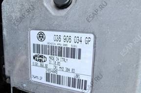VW SEAT SKODA 1.4 16V БЛОК УПРАВЛЕНИЯ ДВИГАТЕЛЕМ 036906034GP