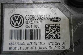 VW SEAT SKODA 1.4 BUD БЛОК УПРАВЛЕНИЯ ДВИГАТЕЛЕМ 03C906024AD