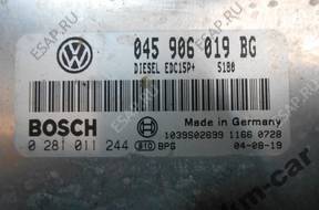 VW SEAT SKODA 1.4 TDI БЛОК УПРАВЛЕНИЯ ДВИГАТЕЛЕМ 045906019BG