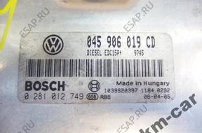 VW SEAT SKODA 1.4 TDI БЛОК УПРАВЛЕНИЯ ДВИГАТЕЛЕМ 045906019CD