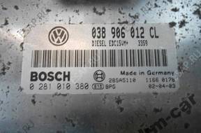 VW SEAT SKODA 1.9 TDI 110KM БЛОК УПРАВЛЕНИЯ 038906012CL