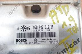 VW SEAT SKODA 1.9 TDI БЛОК УПРАВЛЕНИЯ ДВИГАТЕЛЕМ 038906019DF