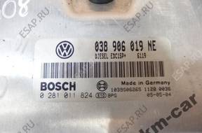 VW SEAT SKODA 1.9 TDI БЛОК УПРАВЛЕНИЯ ДВИГАТЕЛЕМ 038906019NE