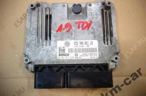 VW SEAT SKODA 1.9 TDI БЛОК УПРАВЛЕНИЯ ДВИГАТЕЛЕМ 03G906021LB