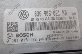 VW SEAT SKODA AUDI БЛОК УПРАВЛЕНИЯ 03G906021ND