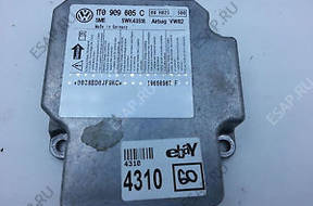 VW SEAT SKODA AUDI БЛОК УПРАВЛЕНИЯ AIRBAG 1T0909605C