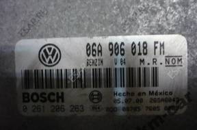 VW SEAT SKODA AUDI БЛОК УПРАВЛЕНИЯ ДВИГАТЕЛЕМ 06A906018FM