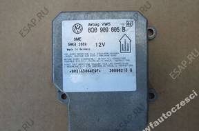 VW SEAT SKODA AUDI СЕНСОР AIR BAG 6Q0909605B
