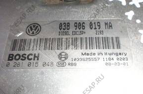 VW SEAT SKODA БЛОК УПРАВЛЕНИЯ 038 906 019 MA