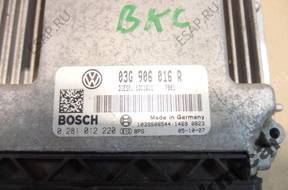 VW SEAT SKODA  БЛОК УПРАВЛЕНИЯ ДВИГАТЕЛЕМ 03G906016 год,