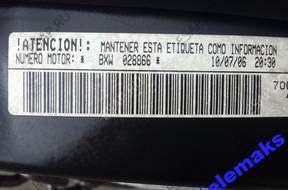 VW SEAT SKODA двигатель комплектный 1.4 16V BXW