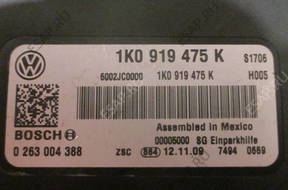 VW SEAT SKODA МОДУЛЬ БЛОК УПРАВЛЕНИЯ PDC 1K0919475K