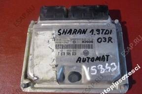 VW SHARAN 03 год,.1.9 TDI БЛОК УПРАВЛЕНИЯ 038906019J