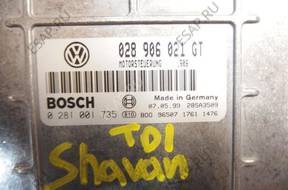 VW SHARAN 1.9 TDI БЛОК УПРАВЛЕНИЯ ДВИГАТЕЛЕМ 028906021GT