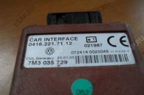 VW SHARAN 7M3035729 INTERFACE БЛОК УПРАВЛЕНИЯ ТЕЛЕФОНОМ