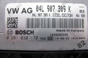 VW SHARAN 7N FL 2.0TDI БЛОК УПРАВЛЕНИЯ ДВИГАТЕЛЕМ 04L907309K