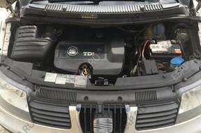 VW SHARAN ALHAMBRA двигатель 1.9TDI AUY 85KW 115