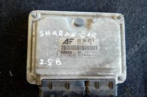 vw sharan I lift 2,8 БЛОК УПРАВЛЕНИЯ ДВИГАТЕЛЕМ 022906032P