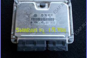 VW SHARAN LIFT 1.9TDI БЛОК УПРАВЛЕНИЯ ДВИГАТЕЛЕМ 038906019ET
