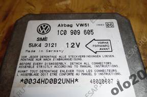 VW SHARAN LIFT 2002 год AIR BAG СЕНСОР 1C0909605