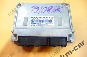 VW SKODA 1.2 БЛОК УПРАВЛЕНИЯ ДВИГАТЕЛЕМ 03D906023N