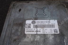 VW SKODA 2,0TDI БЛОК УПРАВЛЕНИЯ ДВИГАТЕЛЕМ 03G906018EB