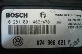 VW T4 2.5 TDI БЛОК УПРАВЛЕНИЯ ДВИГАТЕЛЕМ  074906021F
