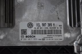 VW T5 2.0 TDI CAA БЛОК УПРАВЛЕНИЯ ДВИГАТЕЛЕМ 03L907309M
