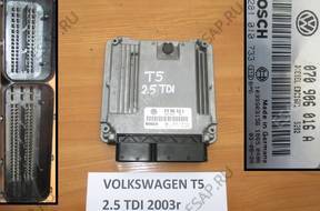 VW T5 2.5 TDI БЛОК УПРАВЛЕНИЯ ДВИГАТЕЛЕМ