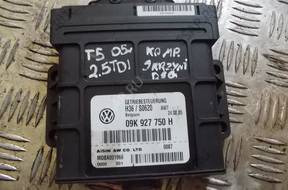 VW T5 2.5 TDI МОДУЛЬ БЛОК УПРАВЛЕНИЯ КПП 09K927750H