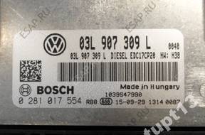 VW T5 LIFT T6 2.0 TDI БЛОК УПРАВЛЕНИЯ ДВИГАТЕЛЕМ 03L907309L