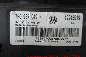 VW T5  МОДУЛЬ БЛОК УПРАВЛЕНИЯ 7H0937049H